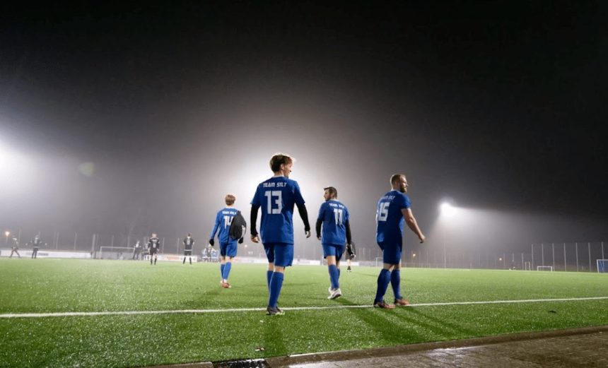 Team Sylt im Kreispokal gegen SG Oldenswort-Witzwort